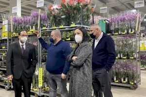 Soler: "Con la ayuda del Consell, la empresa Verdnatura se va a posicionar como un referente nacional en la distribución de flores"