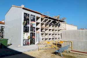Xàtiva amplía las instalaciones del cementerio con 223 nuevos nichos