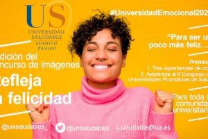 La UA se suma a la I Edición del concurso de imágenes "Refleja la felicidad" organizado por la Red Española de Universidades Promotoras de la Salud