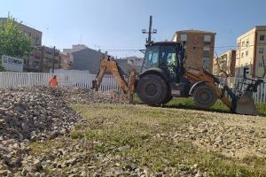 El Ayuntamiento de Bétera repavimenta el aparcamiento del Metro