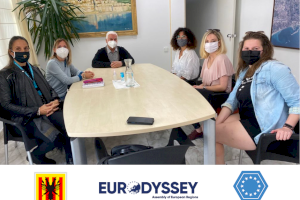 Concluye el programa Eurodysée para las cuatro jóvenes desplazadas a Altea
