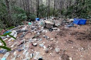 El Ayuntamiento de Peñíscola denuncia falta de recursos para limpieza y mantenimiento en el Parque Natural de la Serra d'Irta