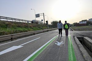 Mobilitat Sostenible crea una senda per als vianants a Castellar-L'Oliveral
