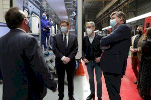 Ximo Puig anuncia un convenio de colaboración con Stadler para desarrollar de manera experimental un tren TRAM de hidrógeno en Alicante