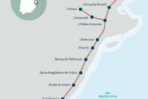 El Gobierno autoriza la licitación de las obras para la implantación del ancho estándar en el tramo Castelló-Vandellòs del Corredor Mediterráneo