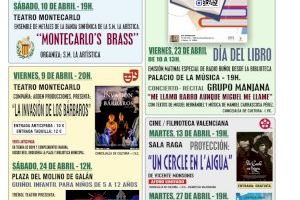 El Ayuntamiento de Buñol y la Biblioteca Municipal ultiman un mes plagado de actos por el Día del Libro