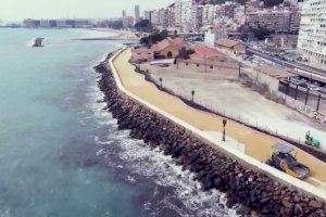 La Conselleria de Obras Públicas abre al público la remodelación del Paseo Marítimo Gómiz de Alicante