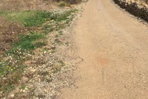 L'Ajuntament d'Alcalà-Alcossebre amplia les inversions en millora de camins rurals