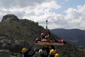 Mor una dona mentre feia senderisme a Alacant i els testimonis fan foc per a ser rescatats amb urgència