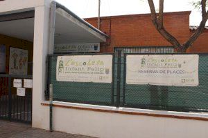 L'Escola Infantil Municipal de Borriana inicia el procés d'admissió per al curs escolar 2021-2022