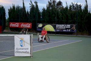 Almussafes acoge esta semana su XXIII Open de Tenis en Silla de Ruedas