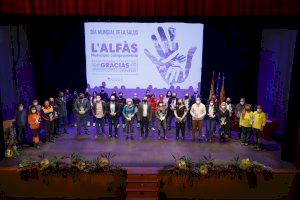 L’Alfàs homenajea a 20 colectivos en el Día Mundial de la Salud