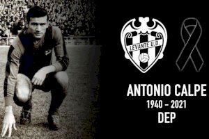 Muere el valenciano Antonio Calpe, leyenda del Levante UD