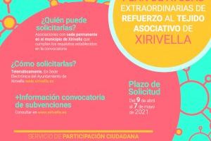 Xirivella lanza un plan de ayudas para las asociaciones afectadas por la pandemia
