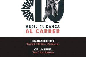 El Festival Abril en Danza ofrece mañana en Alicante dos espectáculos y la presentación del libro “Danza y confinamiento”