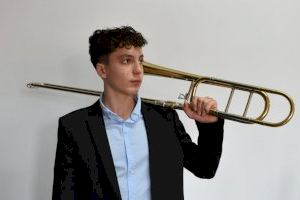 El trombonista buñolense Antonio Galán gana el King’s Peak International Music Competition
