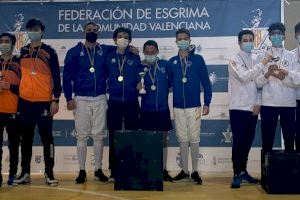 El Esgrima Marítim se proclama Campeón Autonómico Junior por equipos