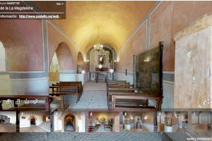 Rutas en 3D por las 9 ermitas barrocas de Castelló... ¡en un click!