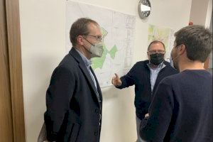 Blanch (PSPV-PSOE) visita las zonas afectadas por la MAT de Forestalia para recoger las sensibilidades y reivindicaciones de la ciudadanía y de los alcaldes en contra del proyecto