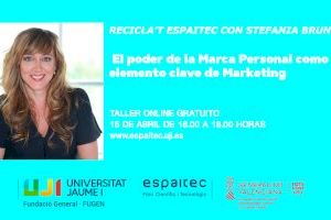 Recicla’t Espaitec organiza un taller online sobre marca personal como elemento clave de marketing