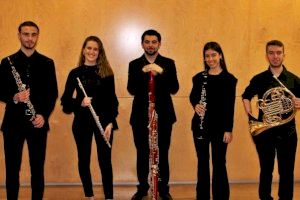 Els burrianencs Da Capo Quintet continuen amb el cicle de música de cambra a l'auditori Juan Varea