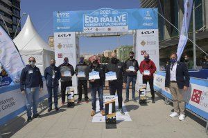 La octava edición del Eco Rallye de la Comunitat Valenciana ha finalizado tras tres días de competición