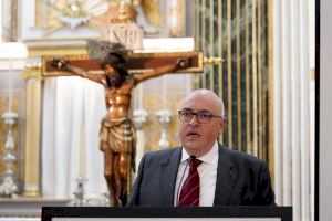El periodista Luis M. Agudo pronuncia el pregón de las fiestas del Santísimo Cristo del Grao en Valencia