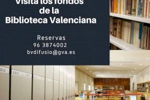 La Biblioteca Valenciana celebra el Dia del Llibre amb visites als depòsits i fons documentals