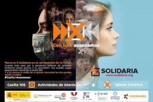 Las entidades sociales de la provincia animan a la ciudadanía a marcar la ‘X Solidaria’ para hacer frente a la crisis social generada por la COVID-19