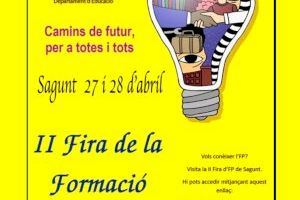 La II Feria de Formación Profesional se desarrollará del 27 al 29 de abril en el Campus Virtual FP Sagunto
