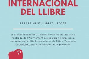 El Ayuntamiento de les Coves de Vinromà regalará libros y rosas a los vecinos y vecinas en el Día Internacional del Libro