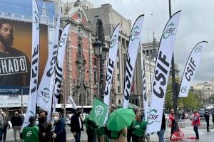 CSIF Castellón se suma a las movilizaciones en Madrid para exigir las mejoras pendientes en la Ley de la Función Pública Penitenciaria