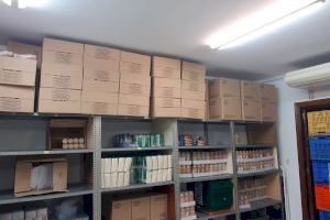 La Fundación Isabel y Caja Rural se solidarizan con el punto de alimentos de Torrent donando 1.000 kg de arroz y 5.472kg de leche