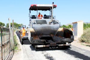 El Ayuntamiento de Novelda inicia la segunda fase del proyecto de asfaltado de caminos rurales