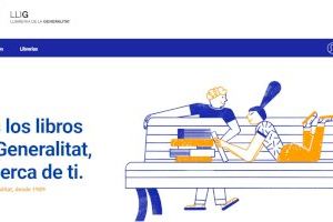 La Generalitat lanza un nuevo formato web de su librería LliG más accesible a la ciudadanía