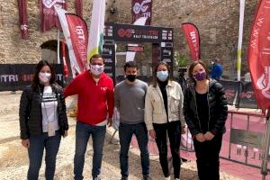 La Diputació de Castelló recolza des de la ‘Infinitri Half Triathlon’ de Peníscola la recuperació de les competicions esportives de renom a la província
