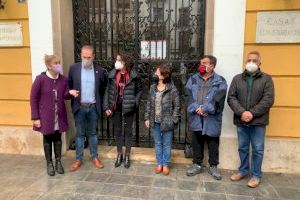Blanch y Caballero (PSPV-PSOE) anuncian en Segorbe que presentarán una PNL para que ninguna institución pueda aceptar un vestigio franquista como patrimonio municipal