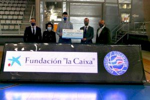 La Fundación “la Caixa” y CaixaBank colaboran con la sección de baloncesto de jugadores con discapacidad intelectual de la Fundación Lucentum en Alicante