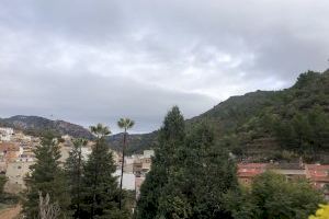 Decretada l'alerta groga per pluges intenses a l'interior de Castelló aquest divendres