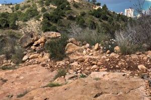 Ciudadanos reclama mejoras urgentes en la defectuosa señalización de senderos del parque natural de Serra Gelada