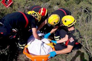 Mor d'infart mentre practicava muntanyisme a la Font de Bèrnia a Benissa
