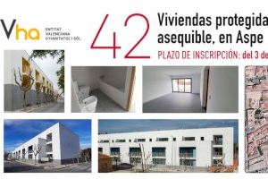 42 viviendas de alquiler asequible dirigidas a jóvenes, personas mayores y diversidad funcional son ya una realidad en Aspe
