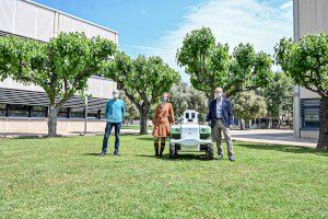 Investigadores de la Politécnica de València presentan VineScout, el robot de observación para la viticultura del futuro