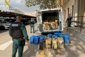 Localizadas 2,5 toneladas de hachís en Vinaròs listas para su distribución y venta