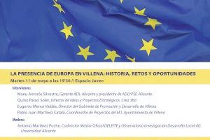 Villena prepara el mes de Europa para diseñar su participación en fondos europeos y planes EDUSI