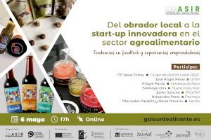 El PCUMH y el Grupo de Acción Local ASIR organizan la jornada online ‘Del obrador local a la start-up innovadora en el sector agroalimentario’