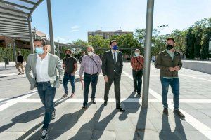 El Ayuntamiento de Alicante finaliza las obras de la plaza del Progreso con una inversión que ronda el medio millón de euros
