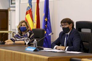 La Diputación de Alicante celebra un pleno para culminar los actos en conmemoración de la Semana de Europa