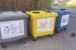 El número de contenedores de residuos en los pueblos del Sur y del Norte, y en el pueblo de la Punta, se incrementa un 200%