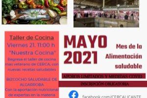 El Ayuntamiento de Alicante oferta cursos y talleres gratuitos en el Centro Educativo de Recursos de Consumo de Alimentación Saludable en mayo